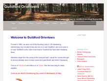 Tablet Screenshot of guildfordorienteers.co.uk
